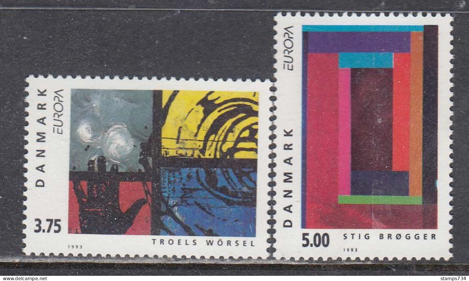 Denmark 1993 - EUROPA, Mi-Nr. 1052/53, MNH** - Nuevos