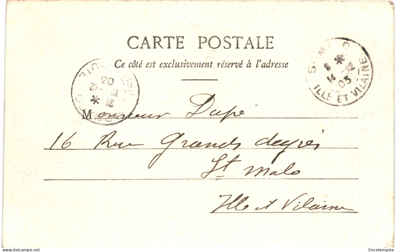 CPA Carte Postale  Monaco Monte-Carlo  Vue Générale  1903  VM79810 - Monte-Carlo