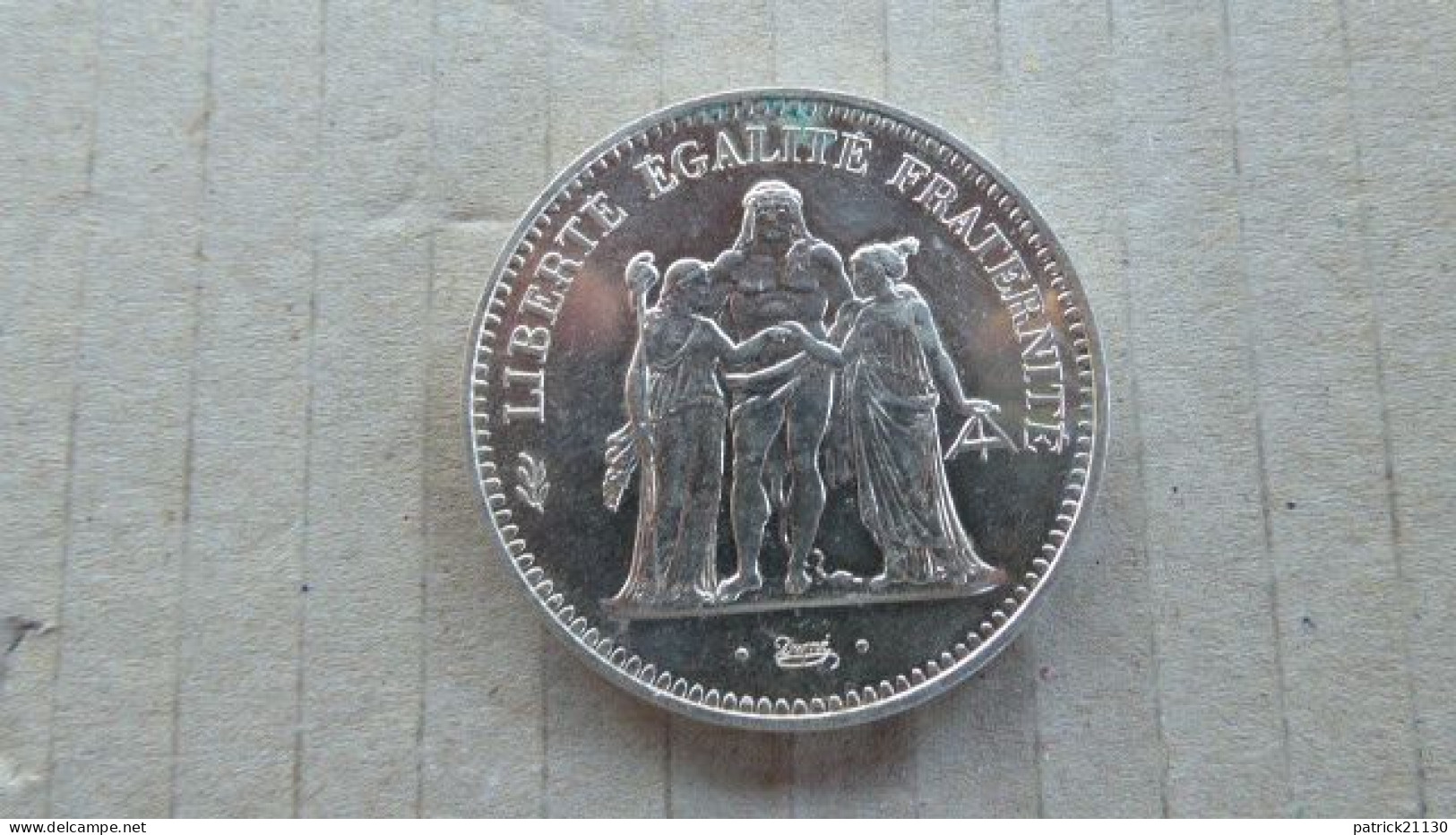 1 PIECE DE 50 F ARGENT 1968 - 50 Francs