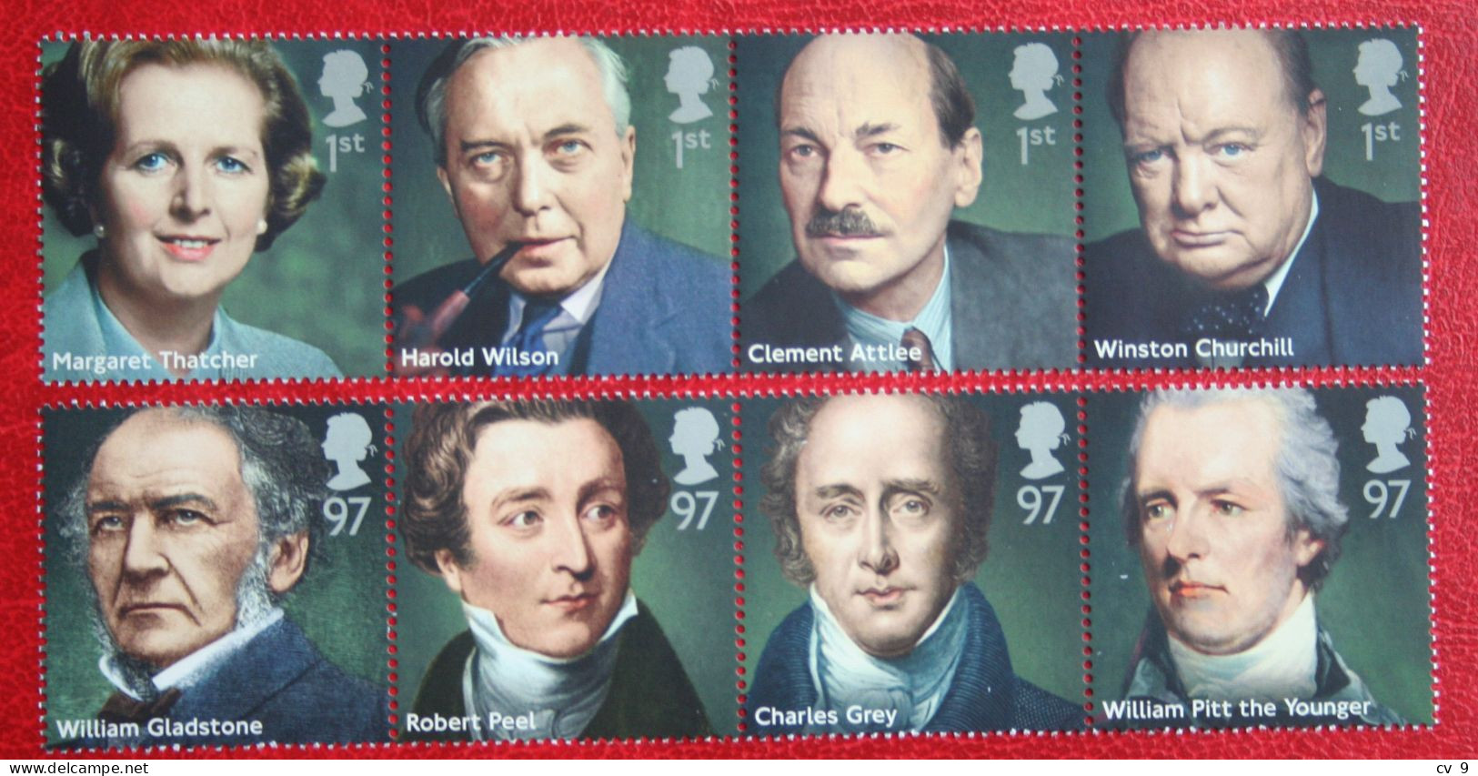 Prime Minister Strips (Mi 3647-3654) 2014 POSTFRIS MNH ** ENGLAND GRANDE-BRETAGNE GB GREAT BRITAIN - Unused Stamps