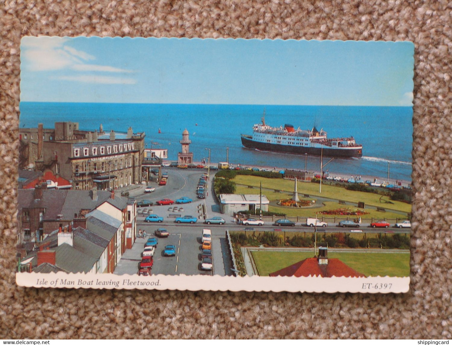 ISLE OF MAN STEAM PACKET VESSEL AT FLEETWOOD - Transbordadores