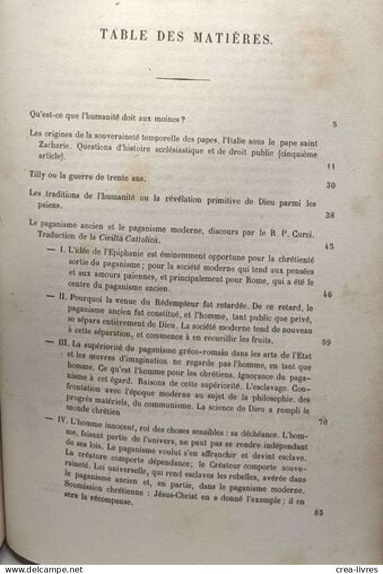 La vérité historique revue hebdomadaire destinée à rétablir les faits altérés par l'ignorance ou la mauvaise foi TOME II