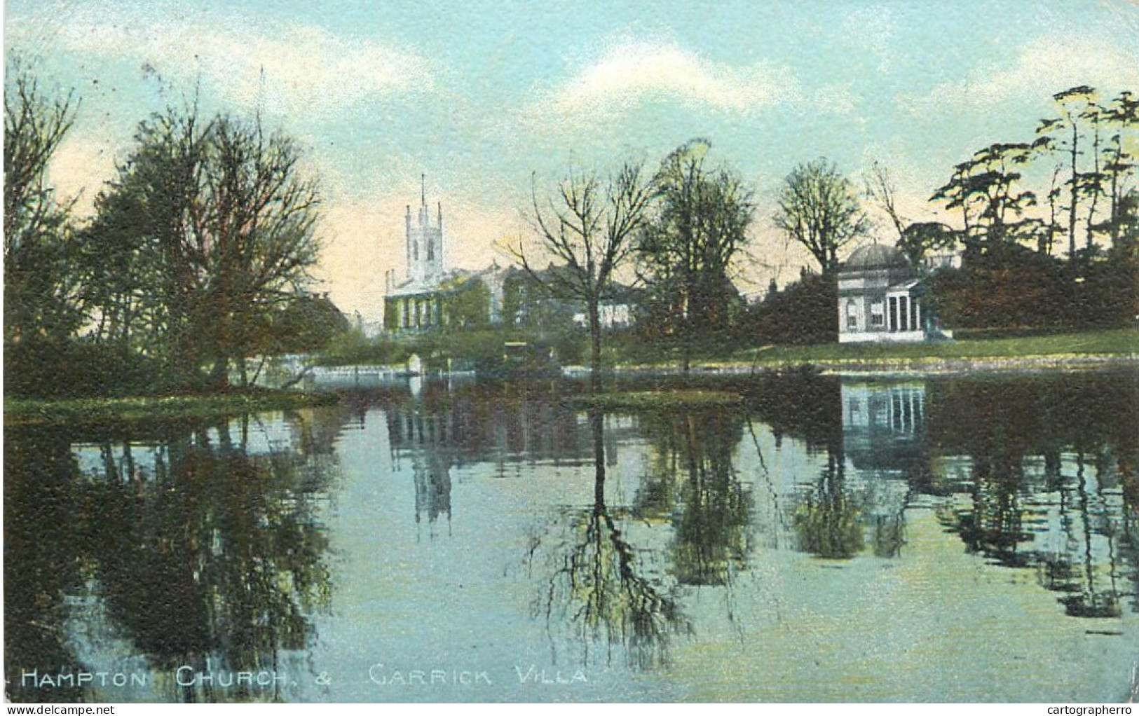 British Churches & Cathedrals Hampton Church Garrick Villa - Chiese E Cattedrali