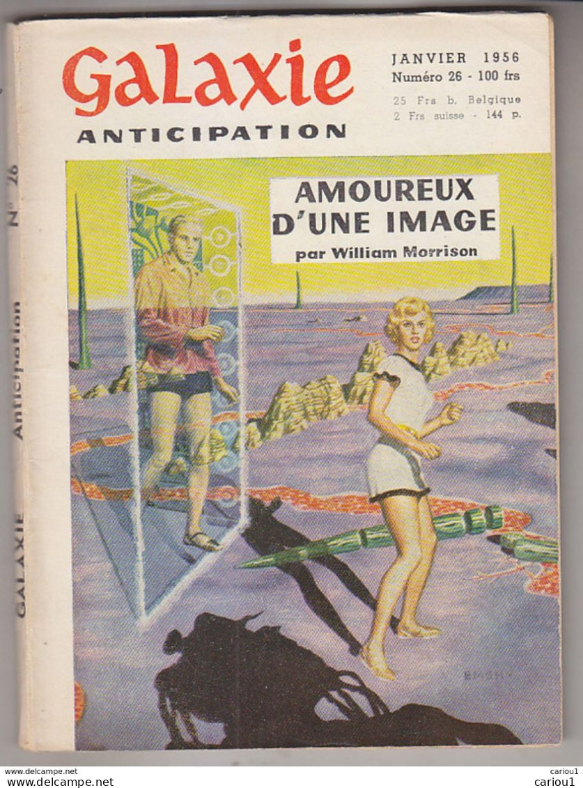 C1 Revue GALAXIE 1ere Serie # 26 1956 EMSH Smith SHECKLEY Pohl DEL REY Port Inclus France - Other & Unclassified
