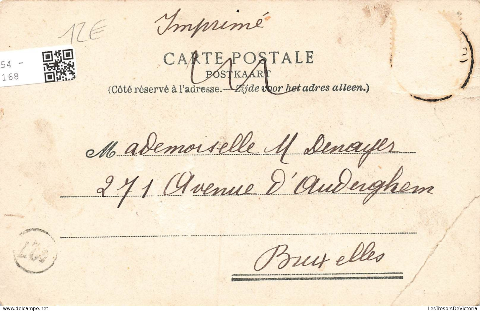 BELGIQUE - Charleroi - La Gare - Animé - Carte Postale Ancienne - Charleroi