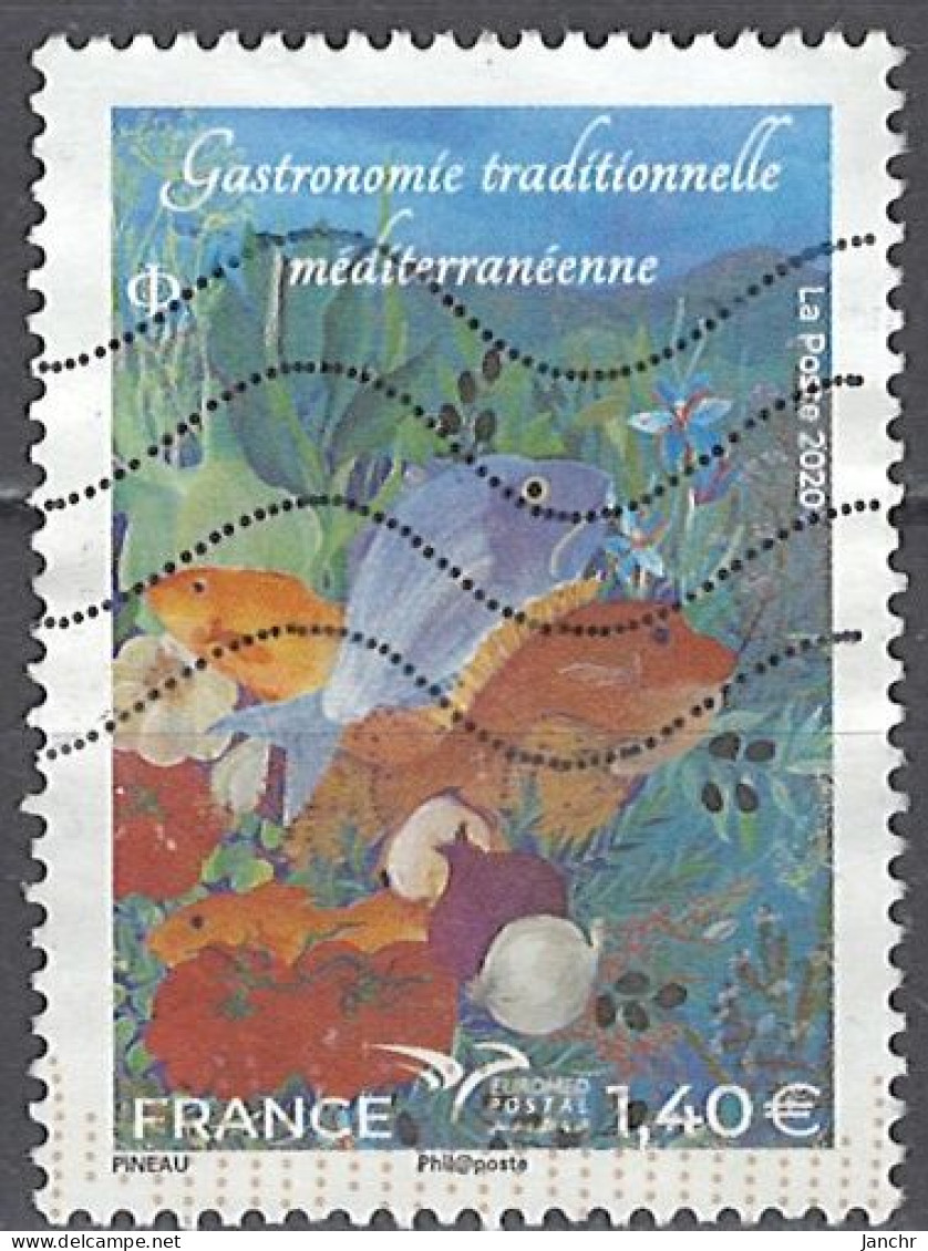 France Frankreich 2020. Mi.Nr. 7633, Used O - Oblitérés