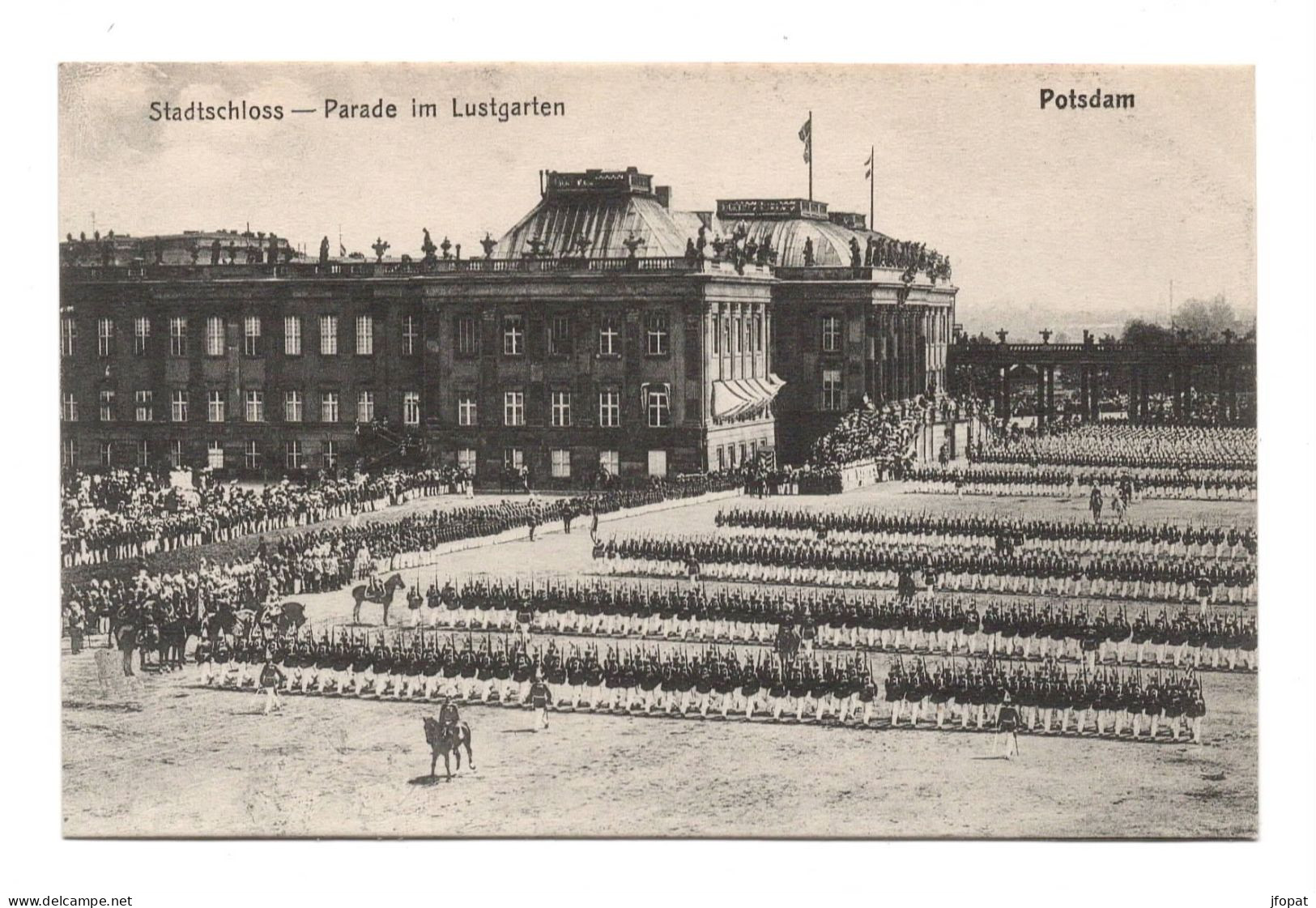 ALLEMAGNE - POTSDAM Stadtschloss, Parade Im Lustgarten - Potsdam