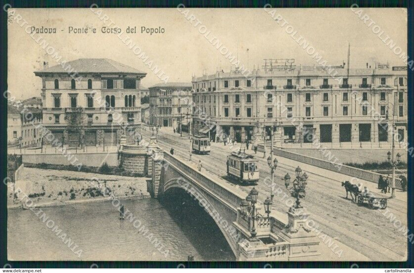 Padova Città Tram Cartolina VK1129 - Padova (Padua)