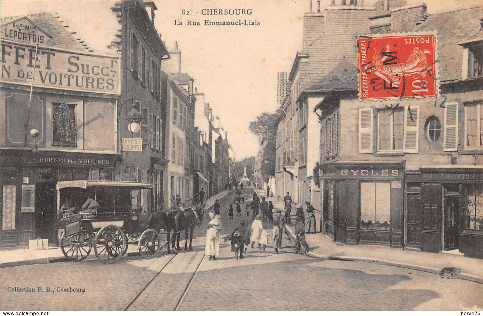 CHERBOURG - Rue Emmanuel Liais - Location De Voitures - Cherbourg