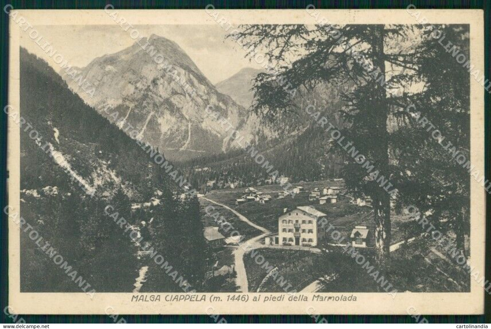 Belluno Rocca Pietore Malga Ciapela Cartolina VK0965 - Belluno