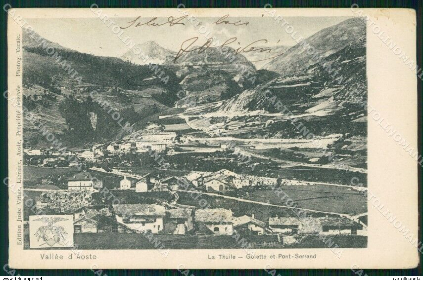 Aosta La Thuile Cartolina VK0775 - Aosta