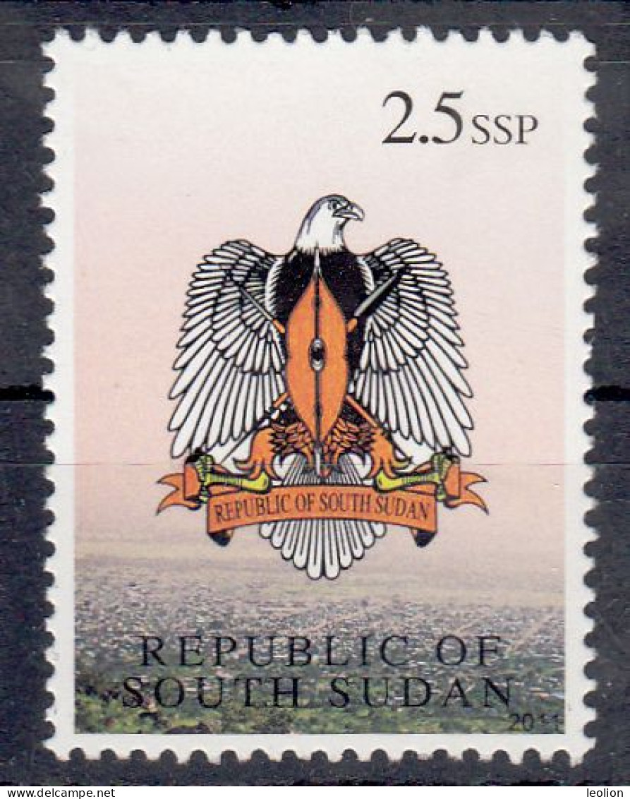 SOUTH SUDAN 2011 Withdrawn 2.5 SSP Coat Of Arms MNH - Sudán Del Sur