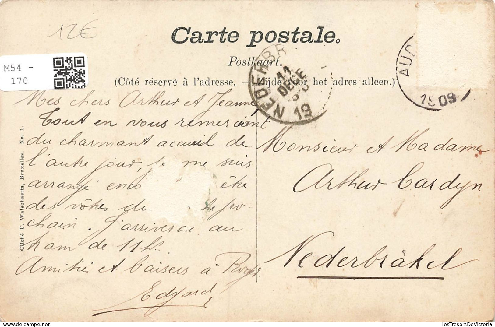 BELGIQUE - Audenarde - Vue Sur La Gare - Carte Postale Ancienne - Sonstige & Ohne Zuordnung