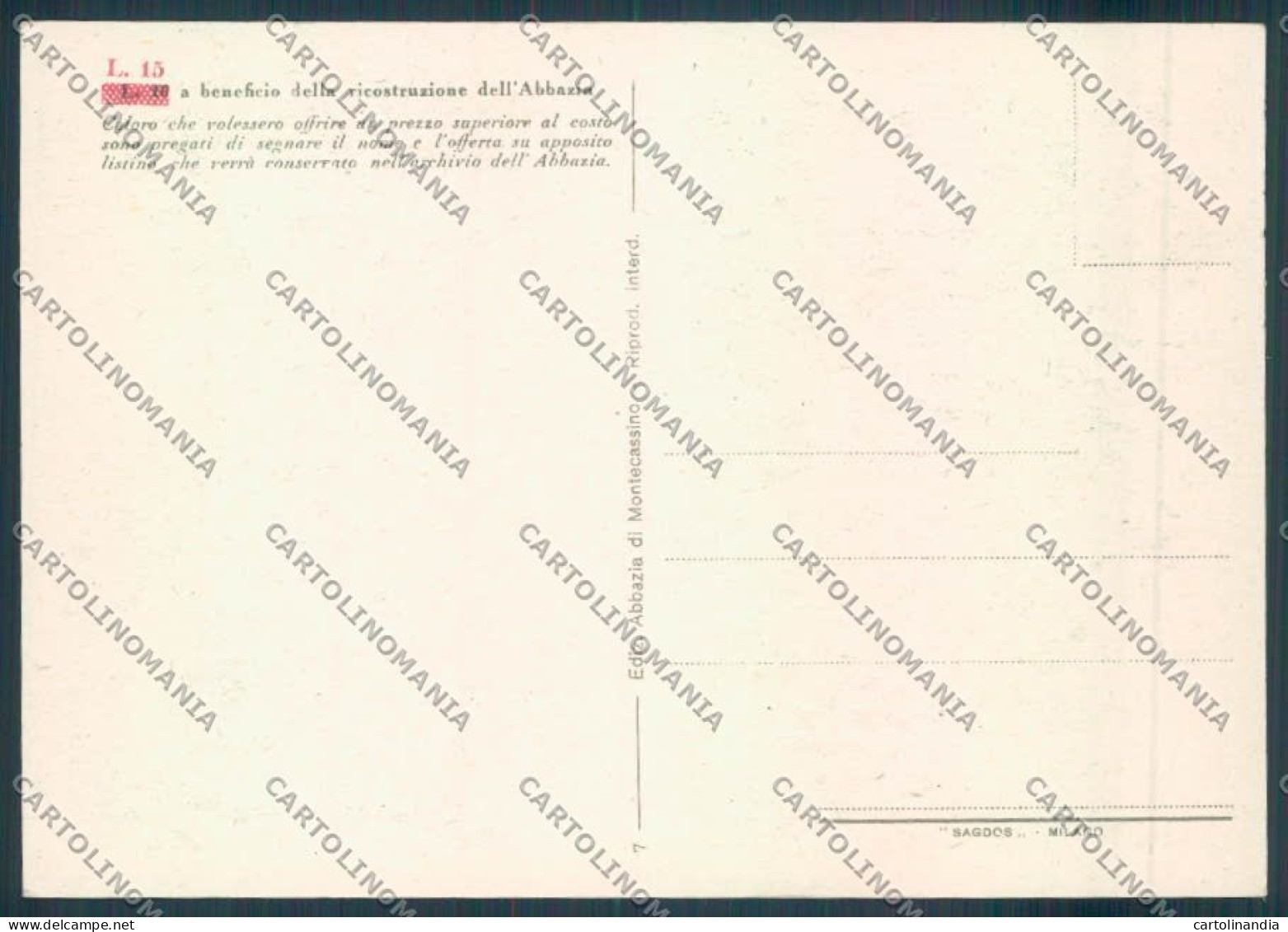 Frosinone Montecassino FG Cartolina ZF7243 - Frosinone