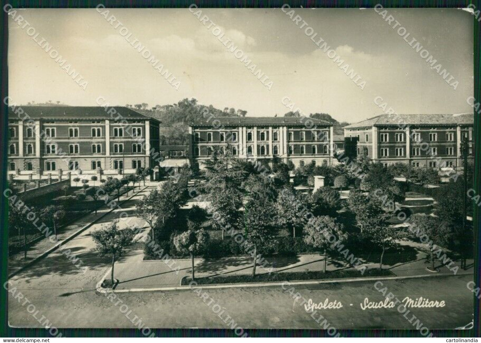 Perugia Spoleto STRAPPO PIEGHE Foto FG Cartolina ZK6197 - Perugia