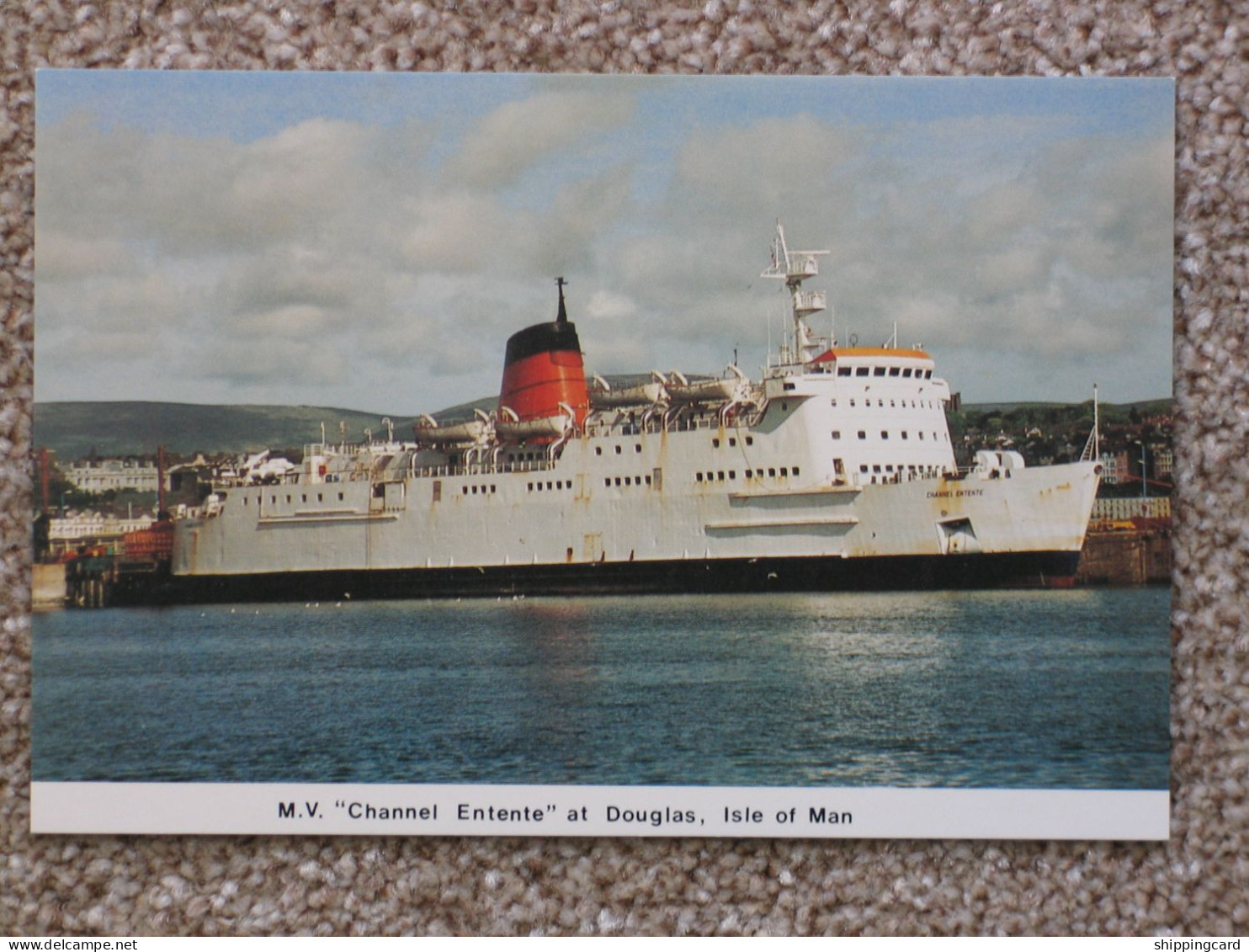 ISLE OF MAN STEAM PACKET CHANNEL ENTENTE AT DOUGLAS - Traghetti