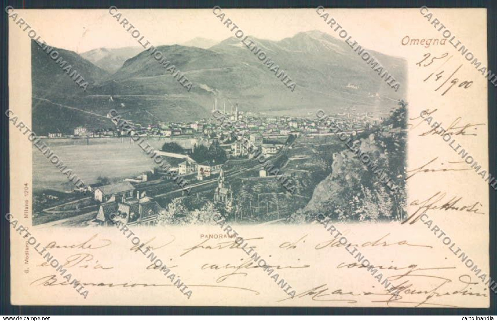 Verbania Omegna Cartolina ZQ7746 - Verbania