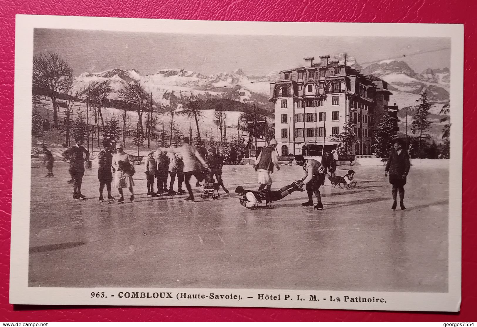 74 -COMBLOUX - L'HOTEL P.L.M.  LA PATINOIRE - Combloux