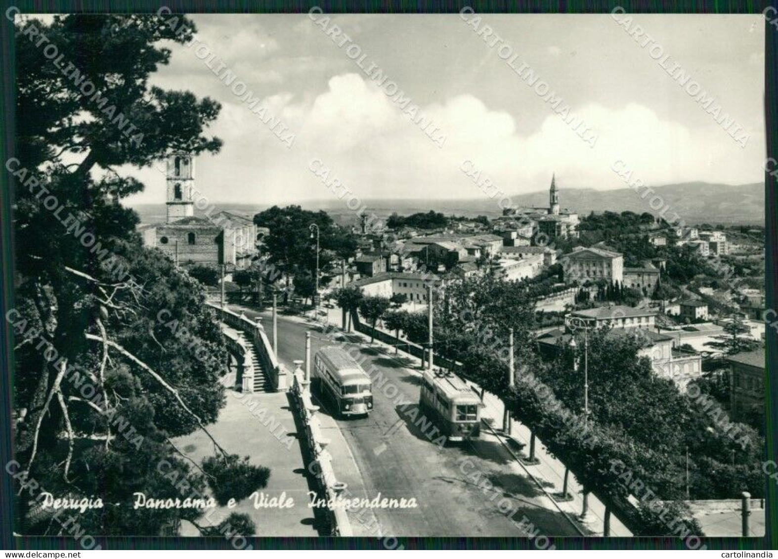 Perugia Città Corriera Foto FG Cartolina ZK4673 - Perugia