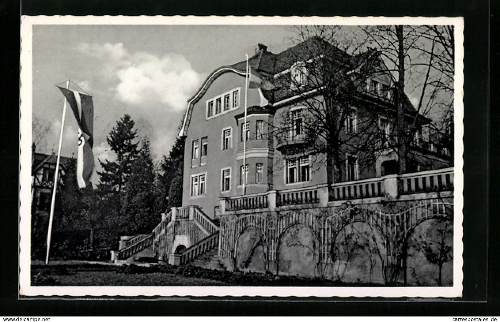 AK Hersbruck, Führerinnenschule D. B.d.M. Obergau 8 Franken  - Hersbruck