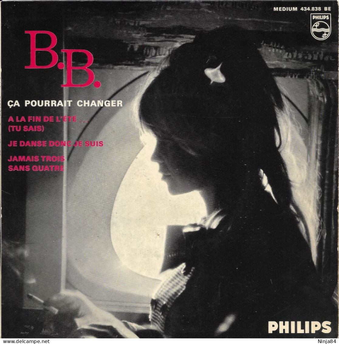 EP 45 RPM (7") Brigitte Bardot   "  Ça Pourrait Changer  " - Sonstige - Franz. Chansons