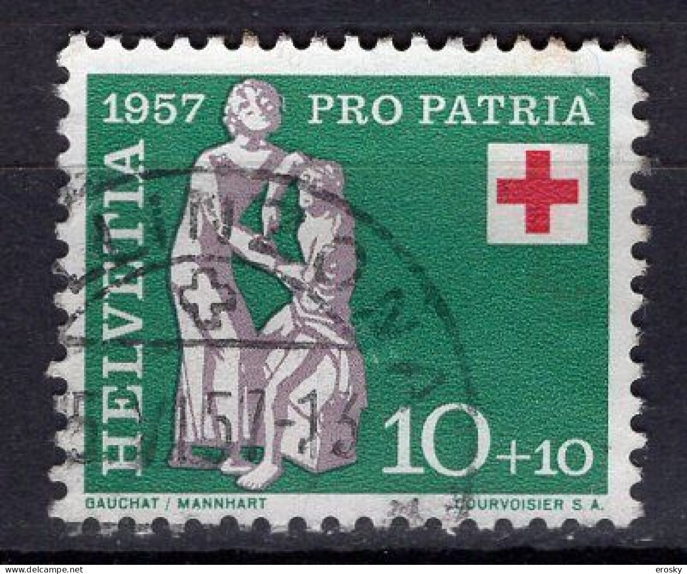 T3136 - SUISSE SWITZERLAND Yv N°591 Pro Patria Fete Nationale - Oblitérés