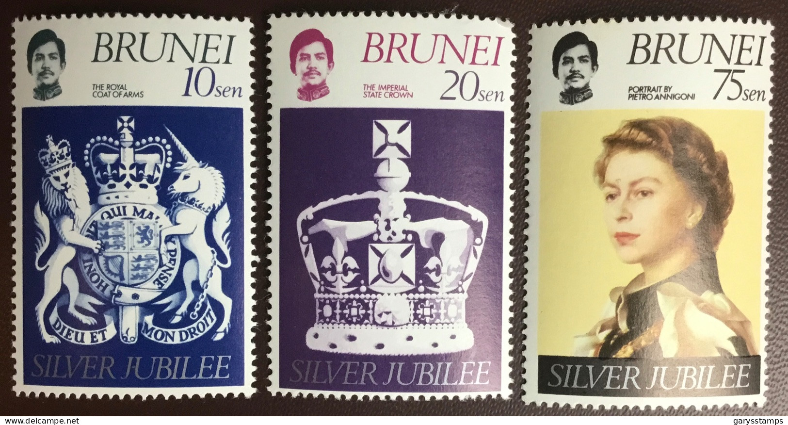 Brunei 1977 Silver Jubilee MNH - Brunei (...-1984)