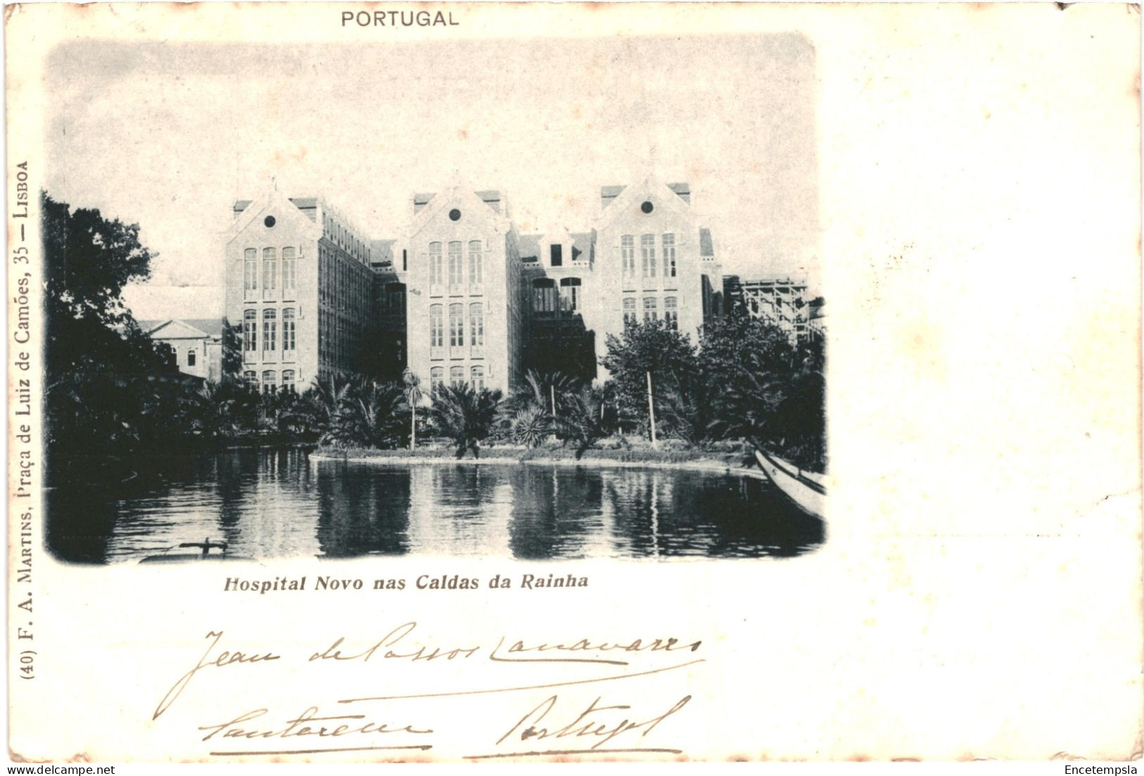 CPA Carte Postale  Portugal Caldas Da Rainha Hospital Novo 1903 VM79814ok - Leiria