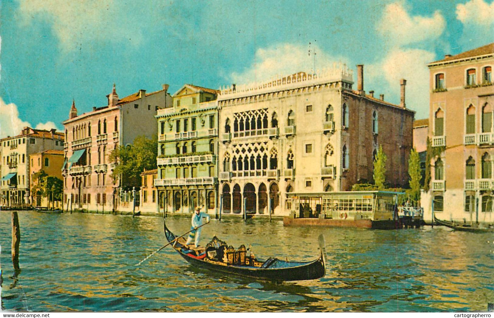 Italy Venezia Ca' D'Oro Gondola Boat - Venezia (Venedig)