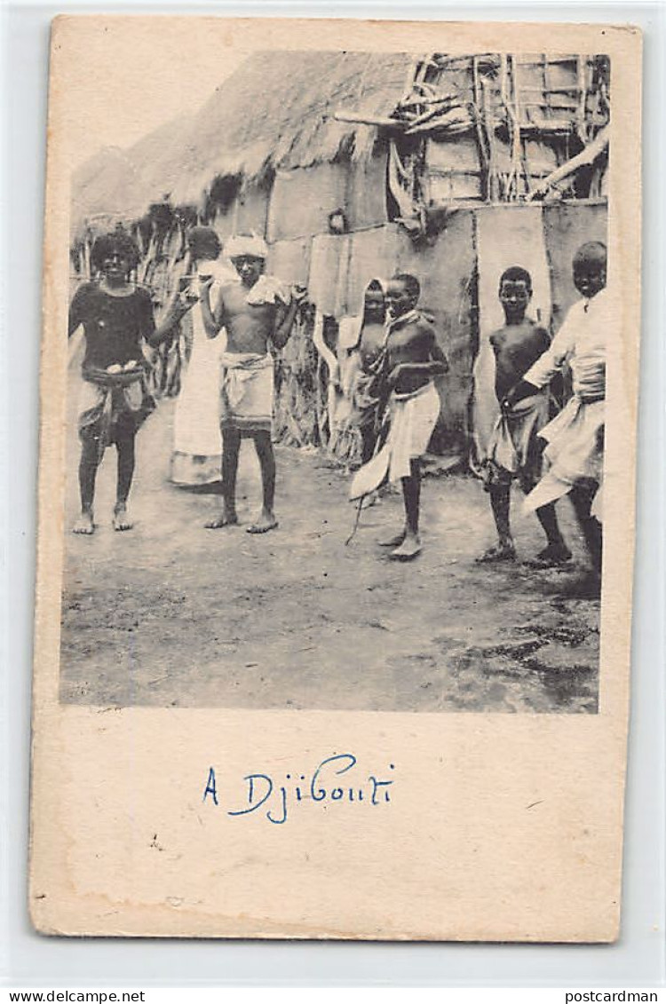 Djibouti - Dans Le Quartier Indigènes - Ed. Julia - E. H. Schrenzel à Addis-Abeba, Ethiopie  - Gibuti
