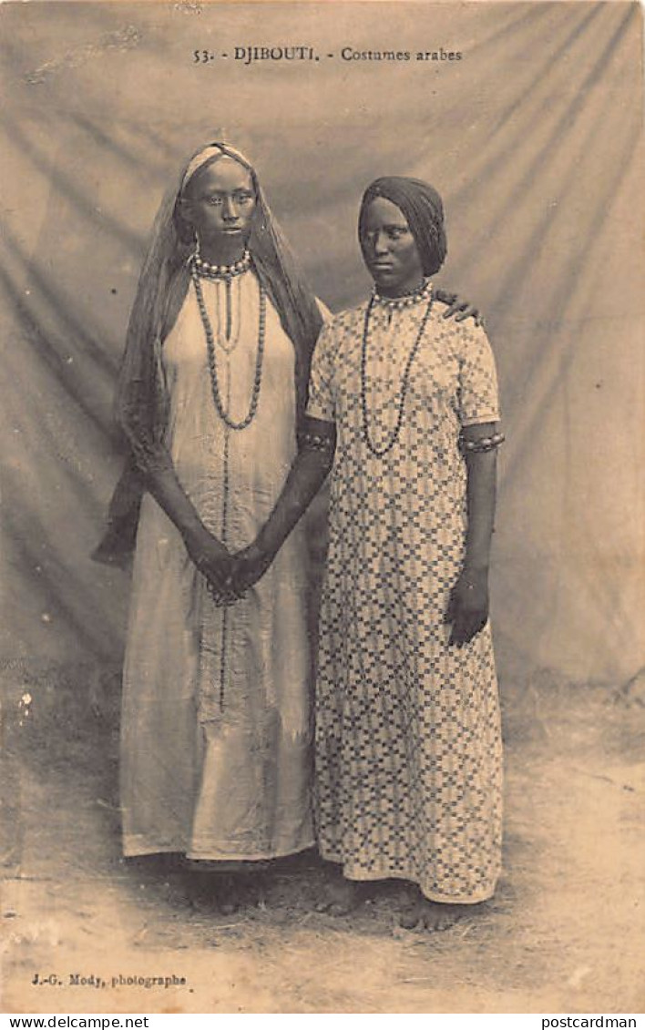 Djibouti - Costumes De Femmes Arabes - Ed. J.-G. Mody 53 - Dschibuti