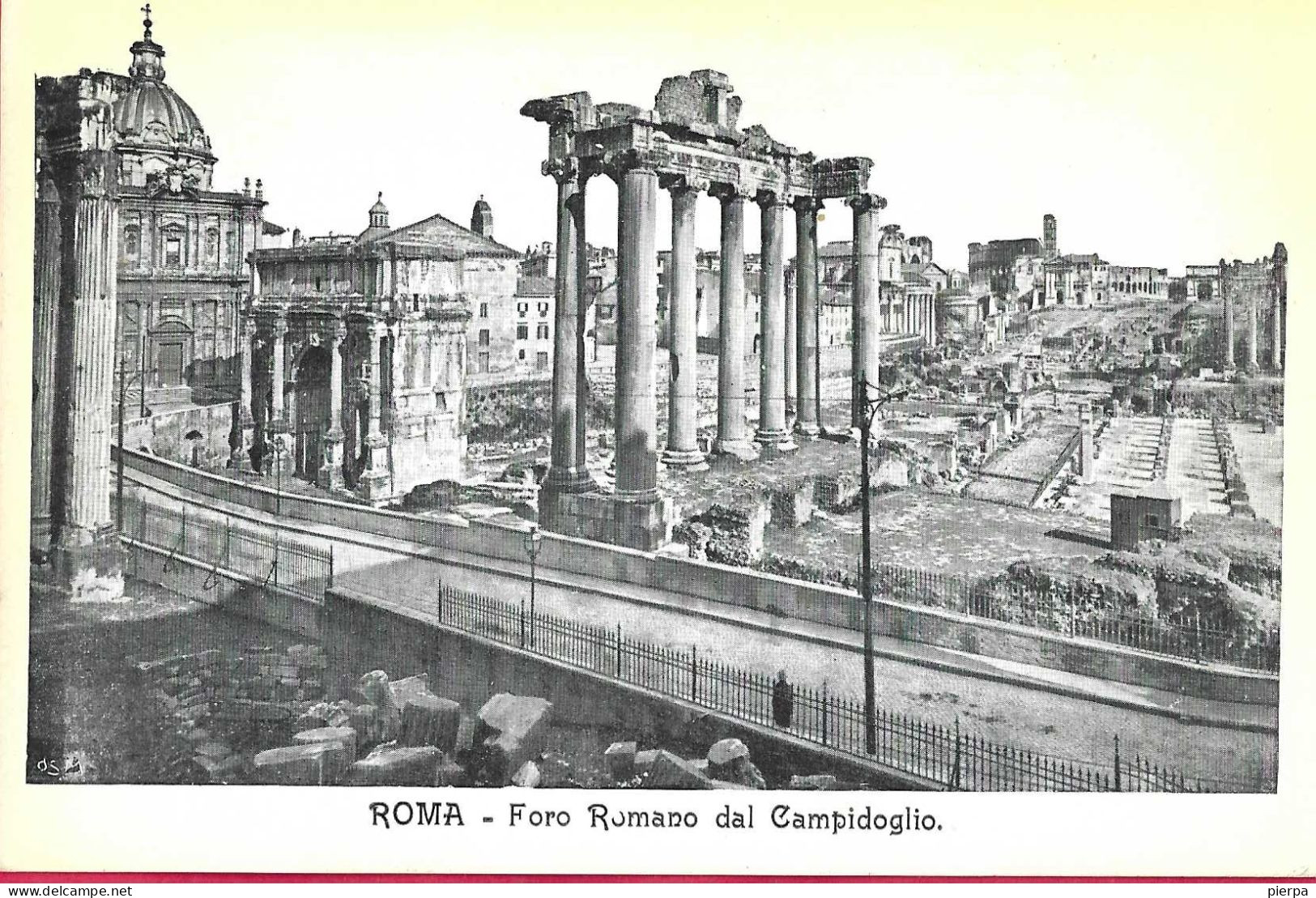 ROMA - FORO ROMANO - FORMATO PICCOLO - EDIZIONE ORIGINALE ANNI 30 - NUOVA - Andere Monumente & Gebäude