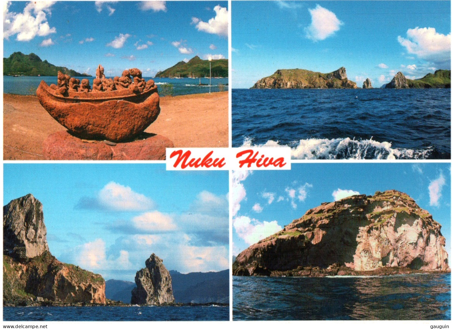 CPM - ILES MARQUISES - Paysage De NUKU HIVA - Photo T.Sylvain - Edition Pacific Promotion - Polinesia Francesa