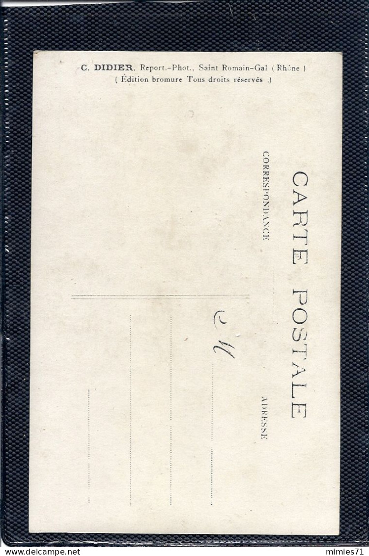 CPA 69 CARTE PHOTO  C.DIDIER SAINT ROMAIN GAL - Other & Unclassified