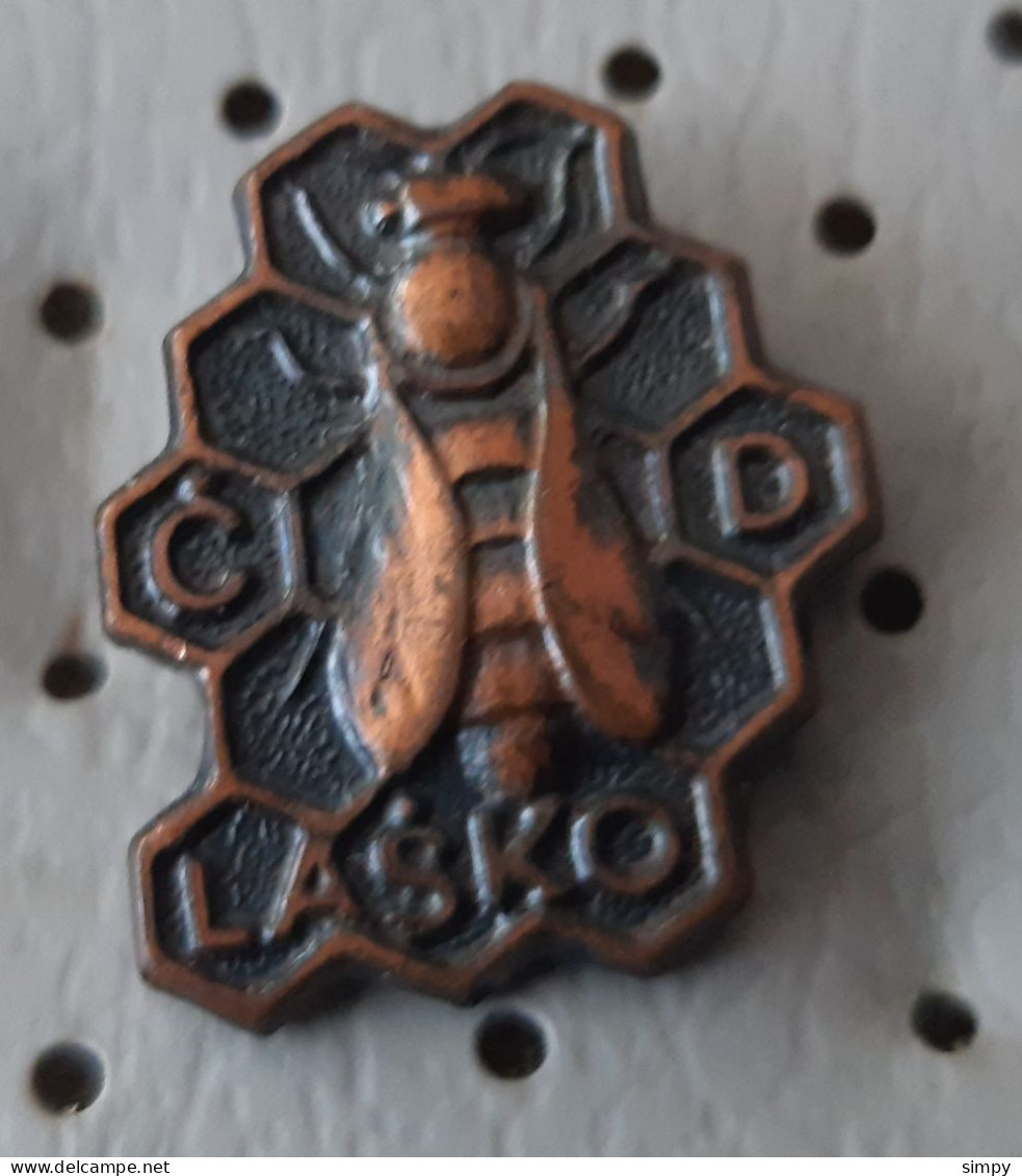 Beekeeping Society CD LASKO Honey  Bee Bees Slovenia  Pin Badge - Animals