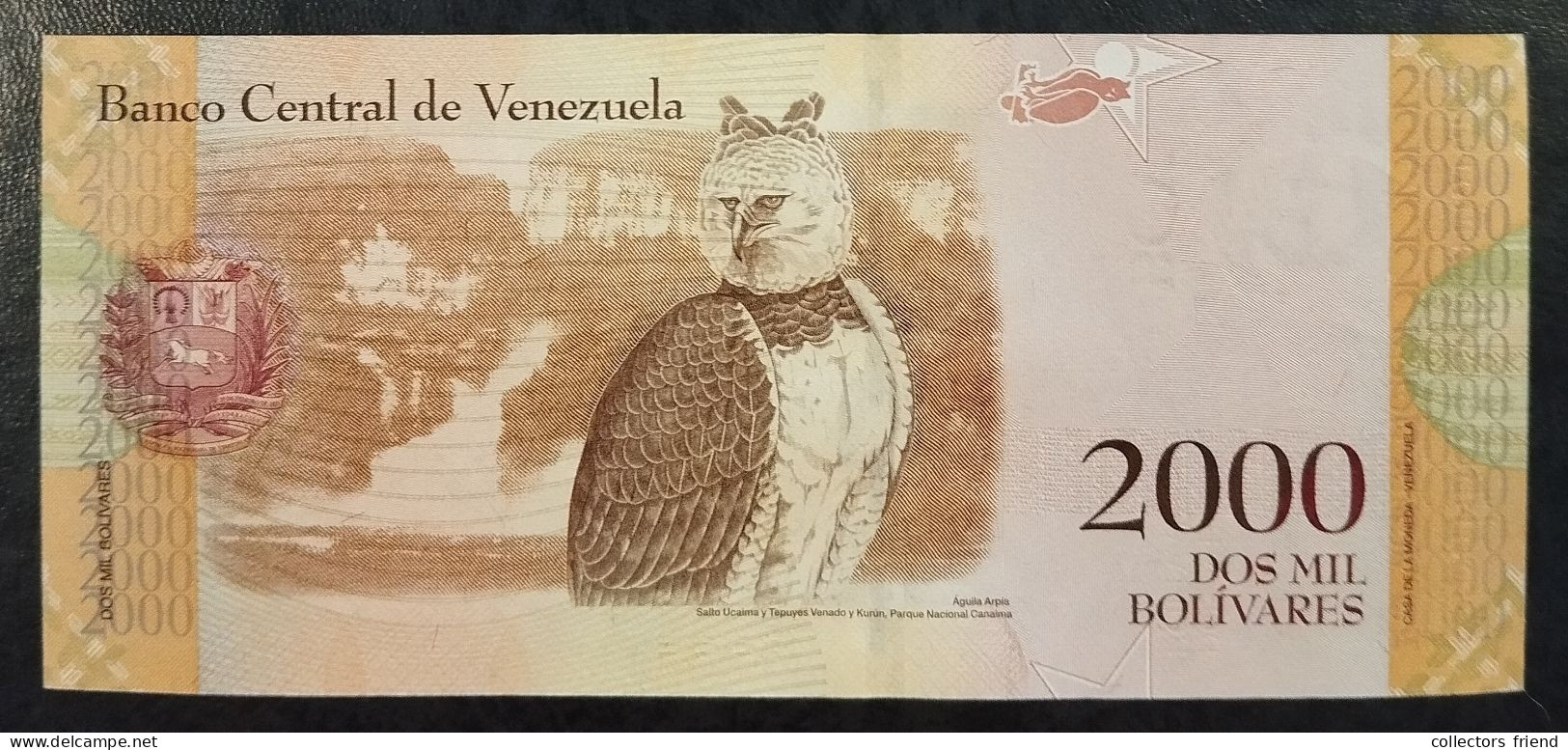 VENEZUELA 2000 Bolívares Year 2016 P96b UNC - Venezuela