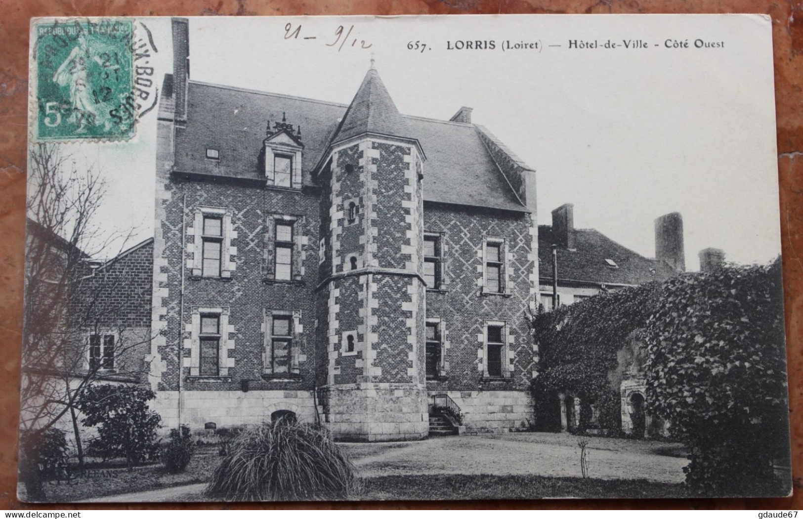 LORRIS (45) - HOTEL DE VILLE - COTE OUEST - Other & Unclassified