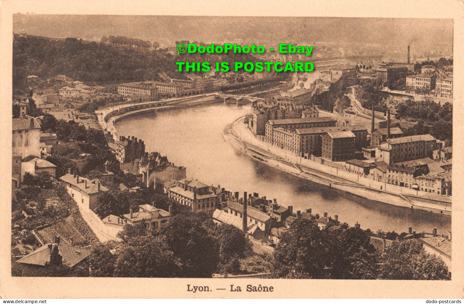 R424614 Lyon. La Saone. Remy - Monde