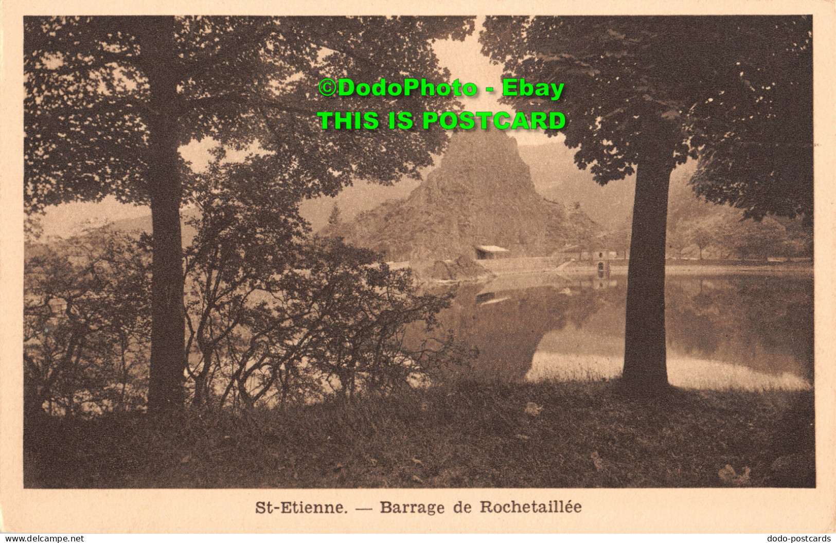 R424622 St. Etienne. Barrage De Rochetaillee. Remy - Monde