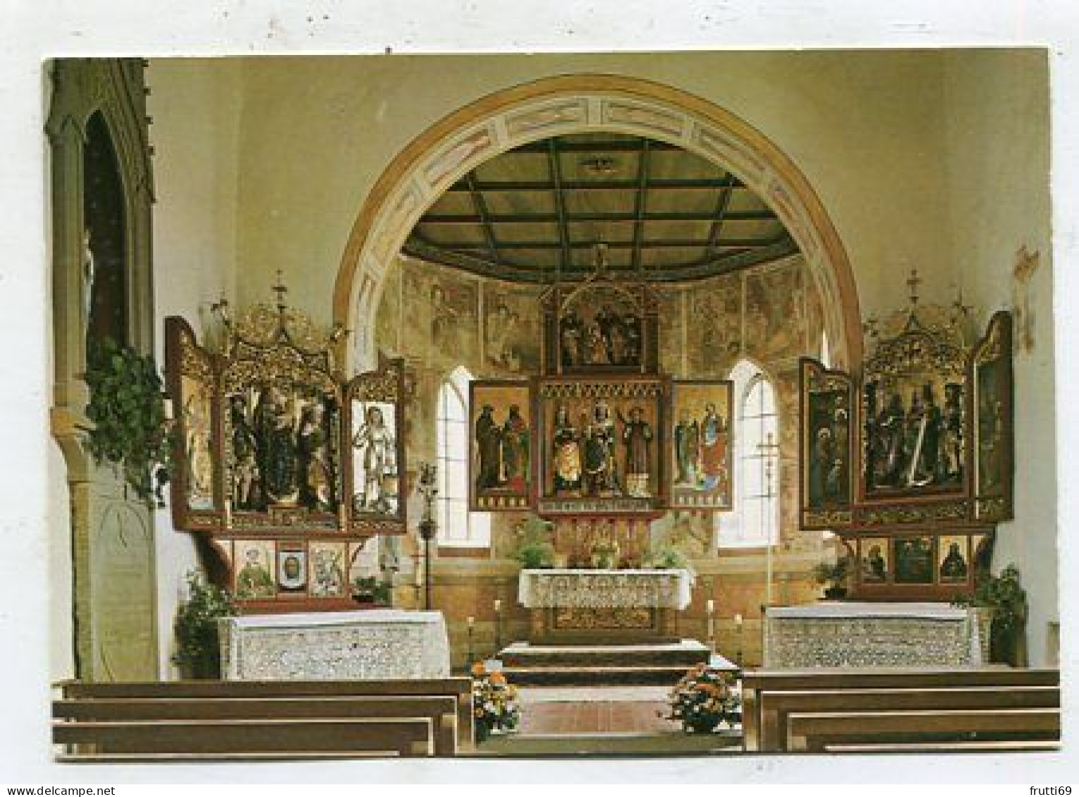 AK 213792 CHURCH / CLOISTER ... - Kapelle Zell Bei Oberstaufen - Gotischer Altar - Chiese E Conventi