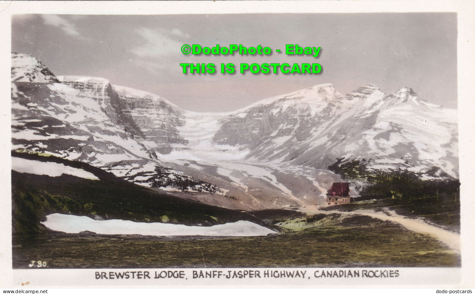 R424229 Canadian Rockies. Banff Jasper Highway. Brewster Lodge. The Gowen. Sutto - Welt