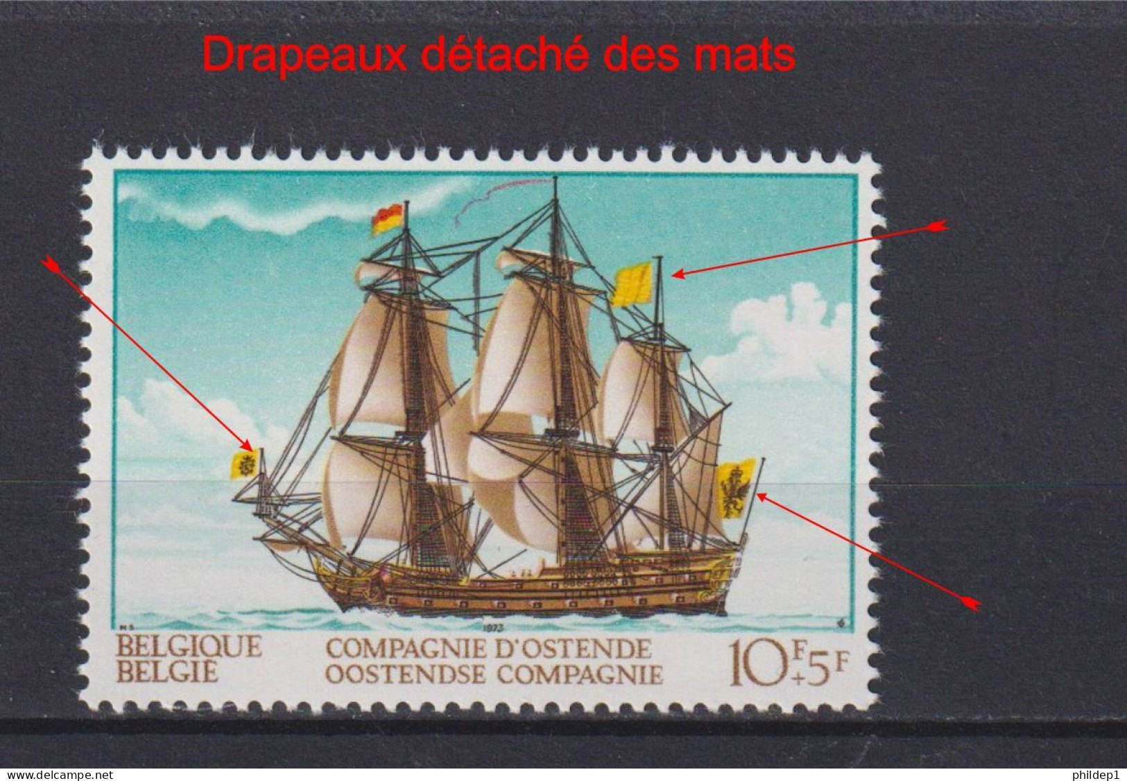 Belgique: COB N° 1682-Cu Neuf, **, Sans Charnière. TB !!! - 1961-1990