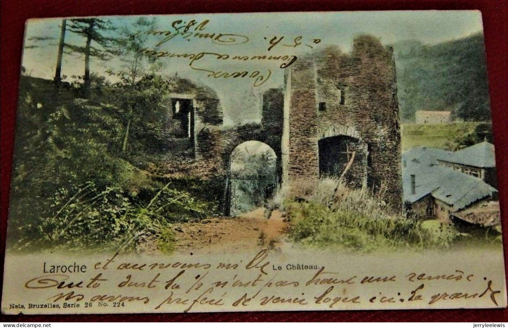 LA  ROCHE EN  ARDENNE    -  Le Vieux  Château  -  1904    - - La-Roche-en-Ardenne