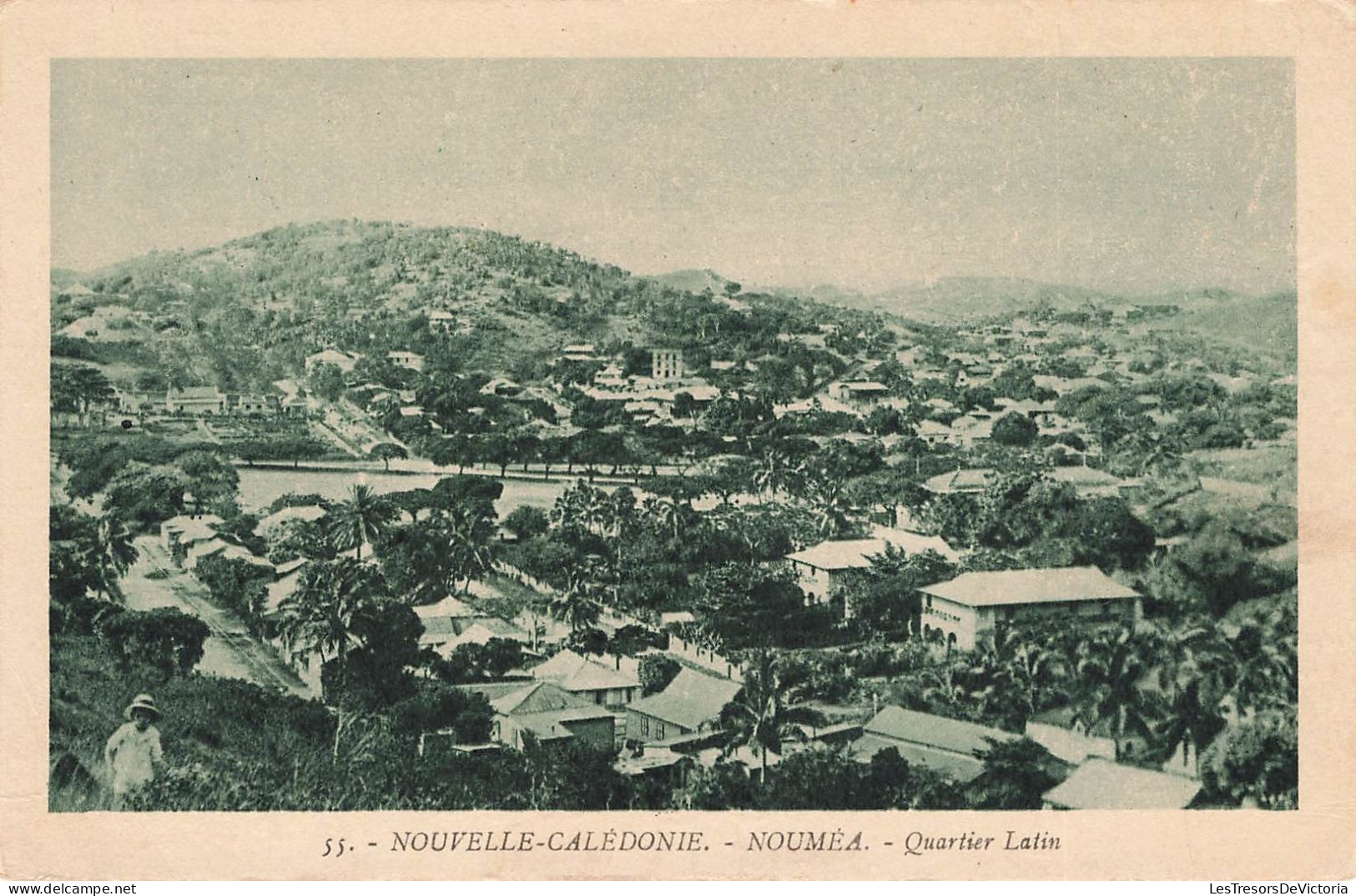 NOUVELLE CALEDONIE - Nouméa - Quartier Latin - Carte Postale Ancienne - Neukaledonien