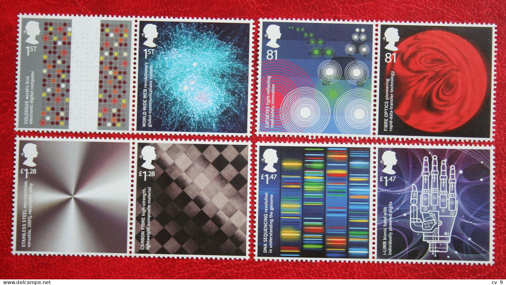 INVENTIVE BRITAIN Science (Mi 3697-3704) 2015 POSTFRIS MNH ** ENGLAND GRANDE-BRETAGNE GB GREAT BRITAIN - Ungebraucht