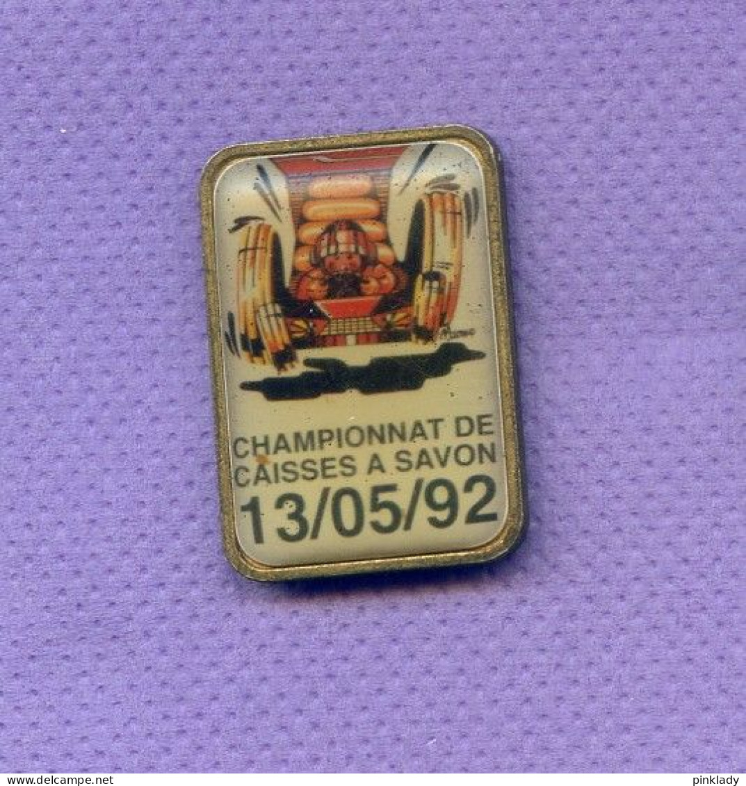 Rare Pins Championnat De Caisses A Savon 1992 I115 - Other & Unclassified