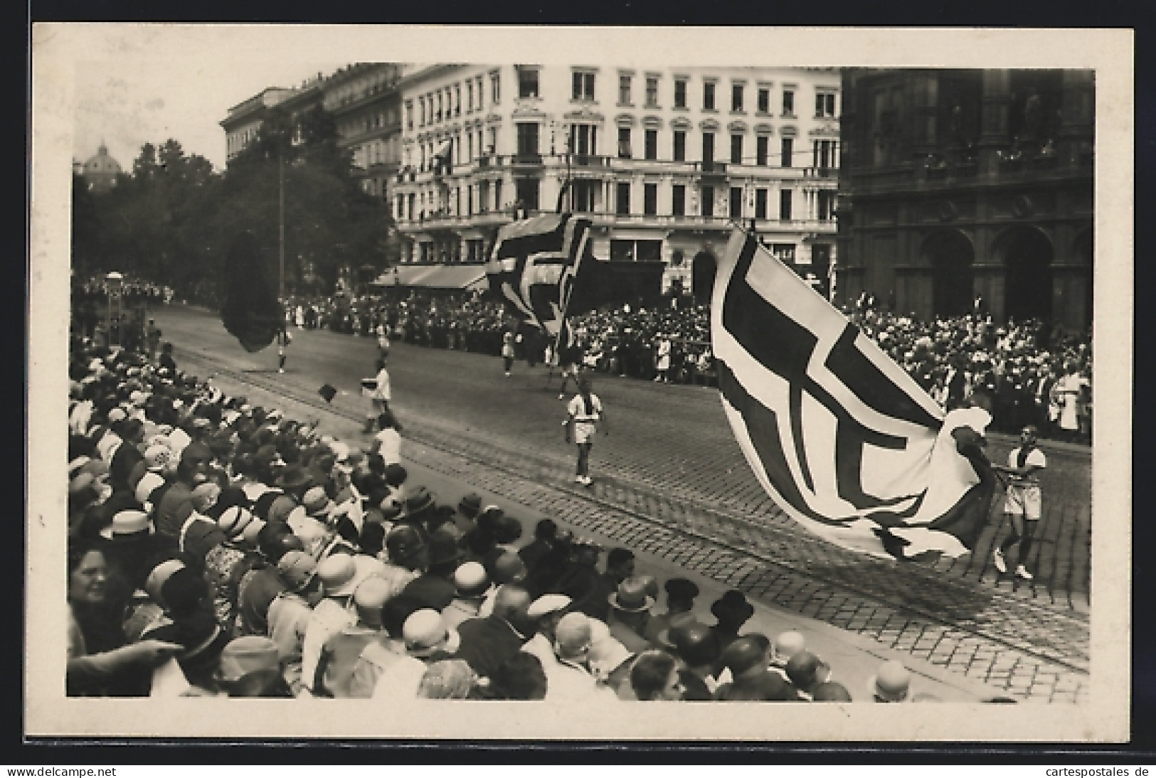 AK Wien, 10. Deutsches Bundes Sängerfest, Festzug  - Otros & Sin Clasificación