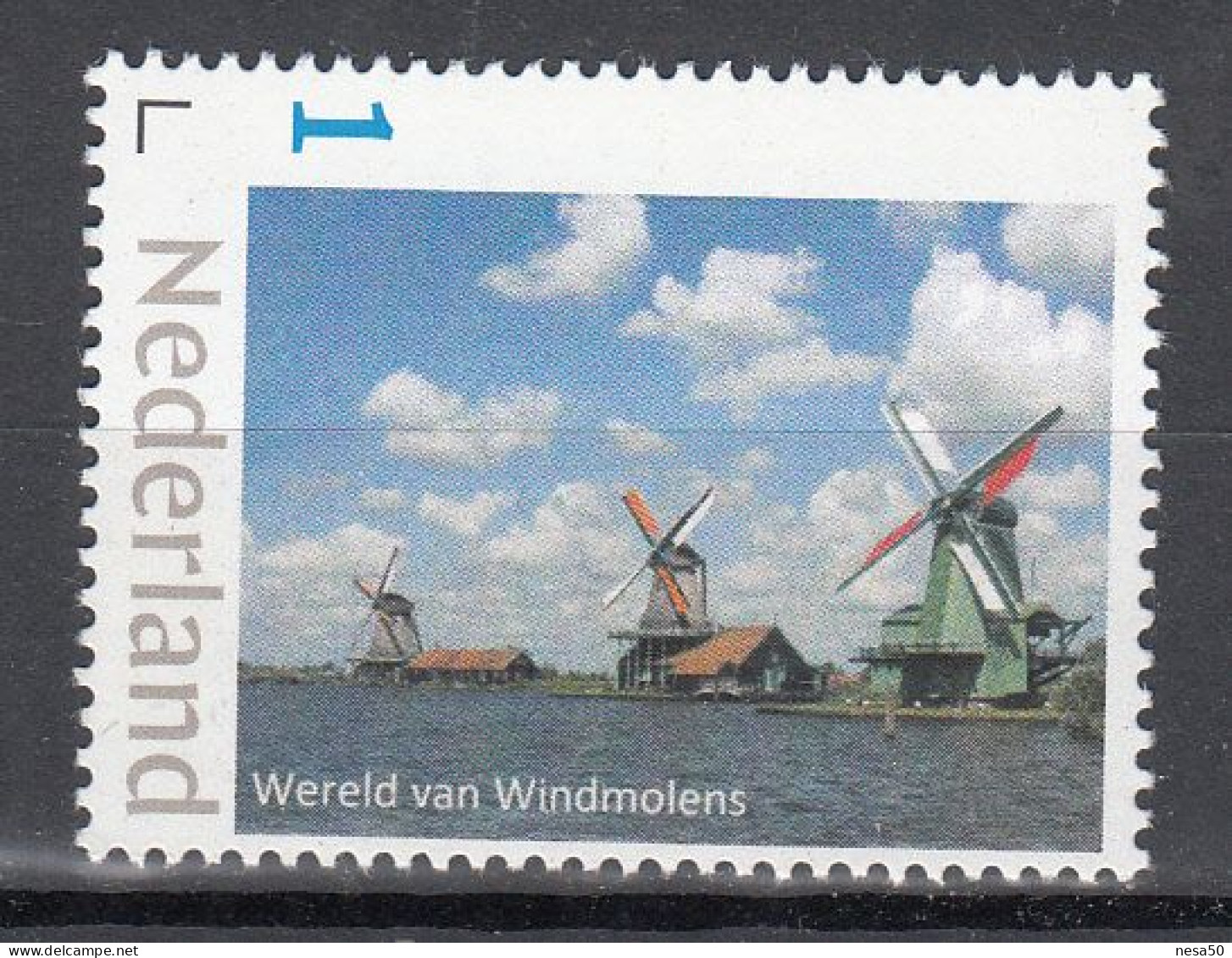 Nederland Persoonlijke: Molens, Mill, "wereld Van Windmolens":  Kinderdijk - Ungebraucht