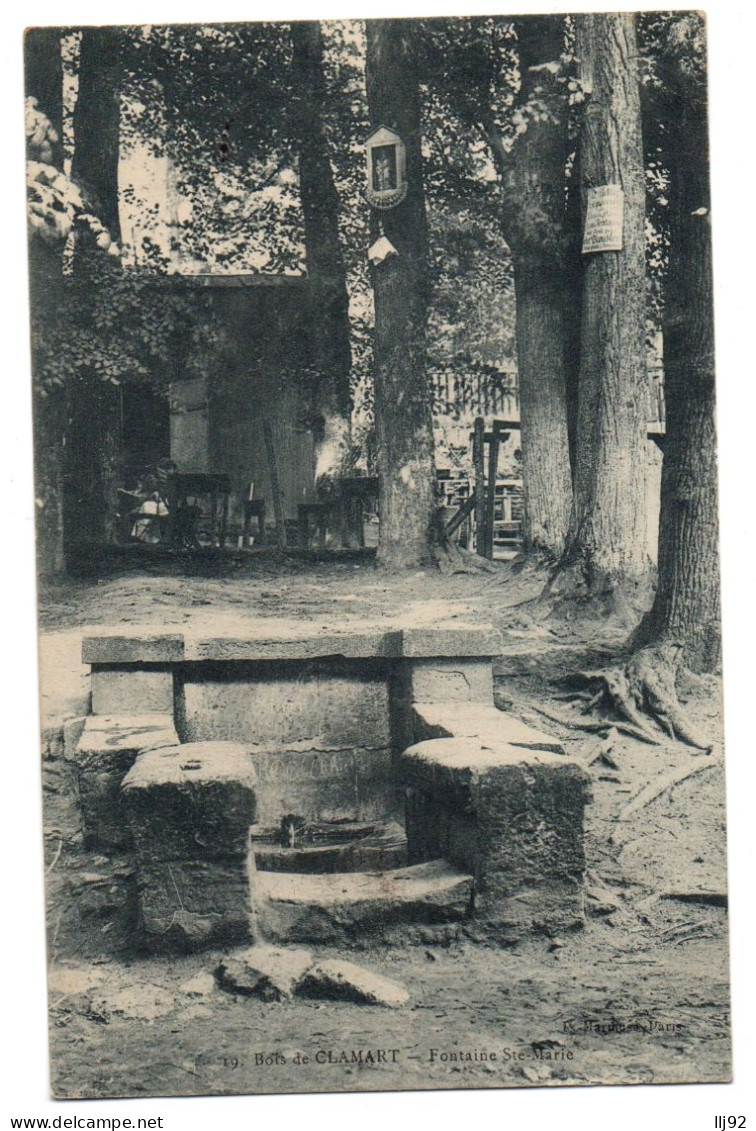 CPA 92 - CLAMART (Hauts De Seine) - 19. Bois De Clamart. Fontaine Ste-Marie - Clamart