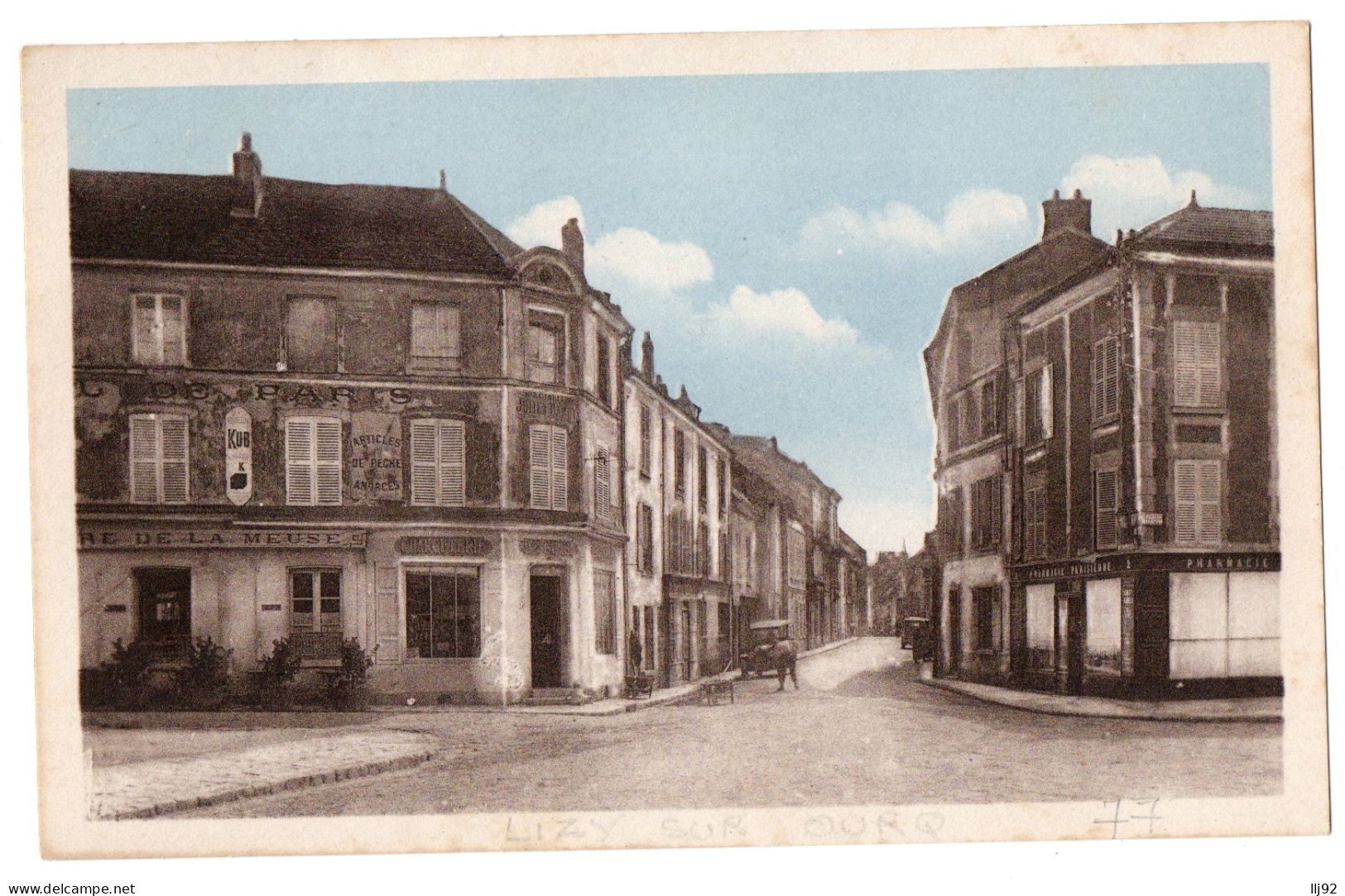 CPA 77 - LIZY SUR OURCQ (Seine Et Marne) - 14. La Grande Rue - Lizy Sur Ourcq